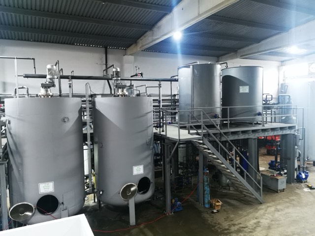 Compact biodiesel plant, second view