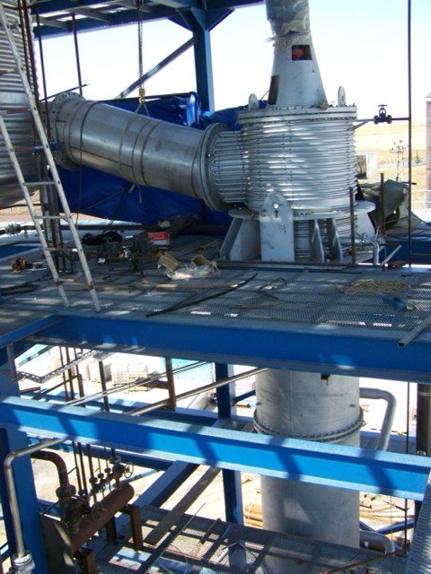 Heat exchanger installation